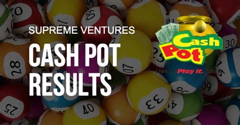 today cash pot result